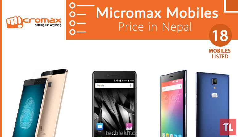 Micromax Mobile Price in Nepal | 2018