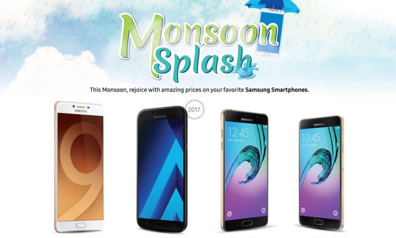 Samsung Mobile Nepal Starts Special Monsoon Splash Offer