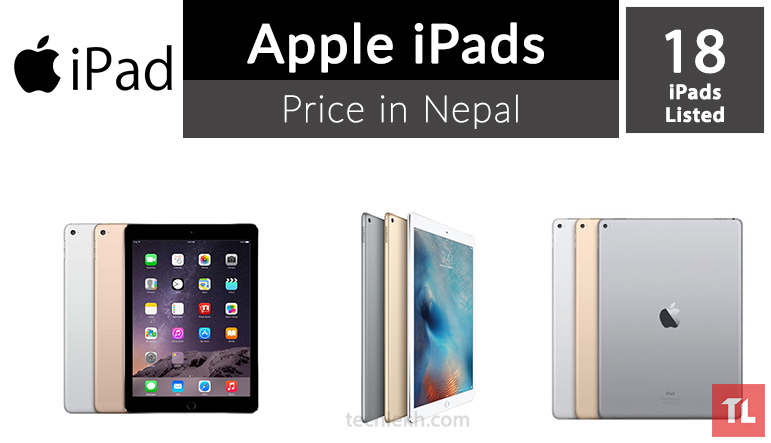 Apple iPad Price List in Nepal | 2017