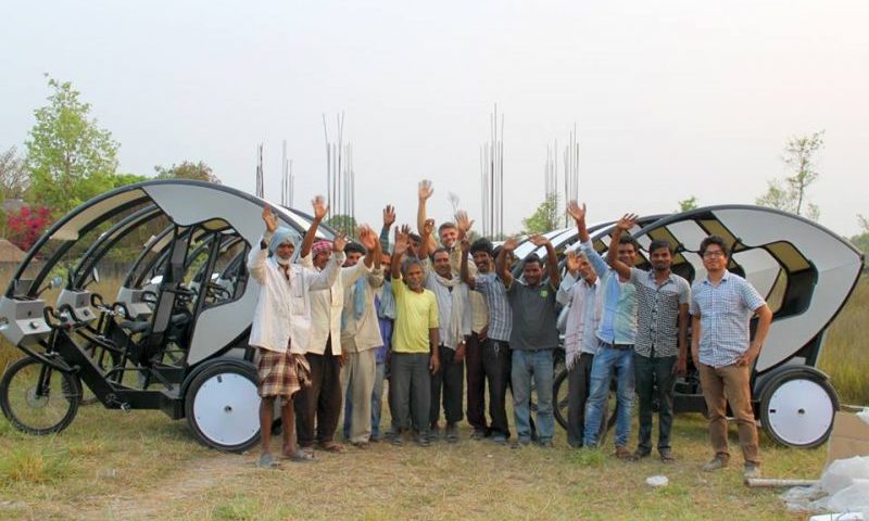 Pedicab Project Gives Nepal’s Rickshaws a Modern Update