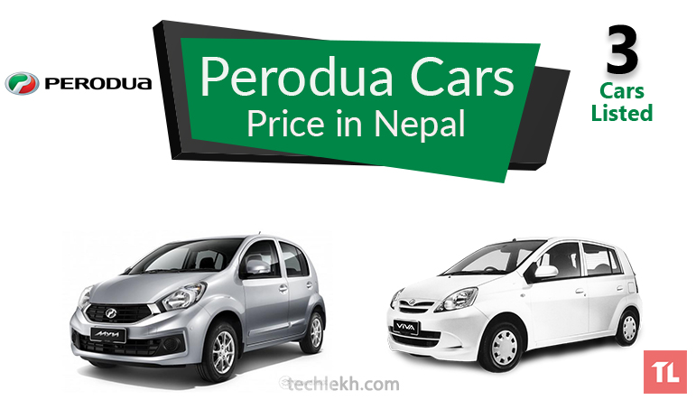 Perodua Car Price List in Nepal | 2017