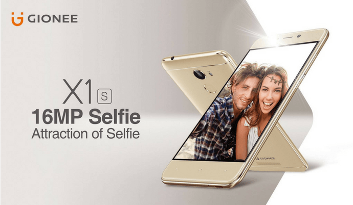 Gionee X1s With 16MP Selfie Camera Launched in Nepal