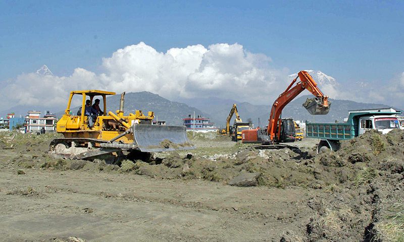 7% Work at Pokhara International Airport Completed in 3 months