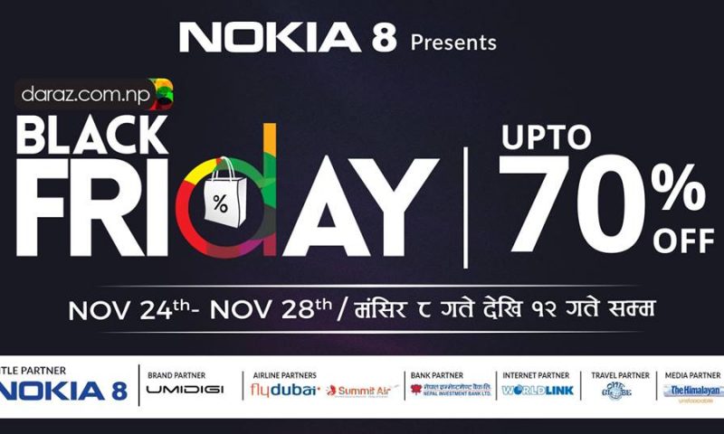 Daraz Black Friday 2017: Heavy Discounts & Chance to Win Trip to Dubai