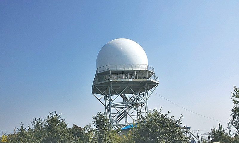 Flight Test of New Radar Conducted in Bhatte Danda