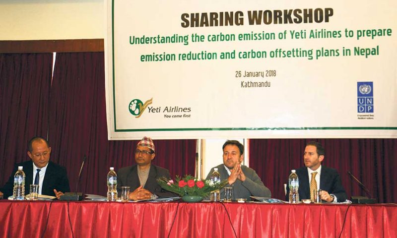 Yeti Airlines Initiates Process to Become Carbon Neutral