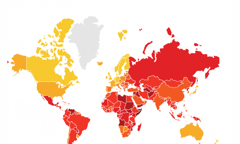 Nepal Ranks 122nd on Corruption Perception Index