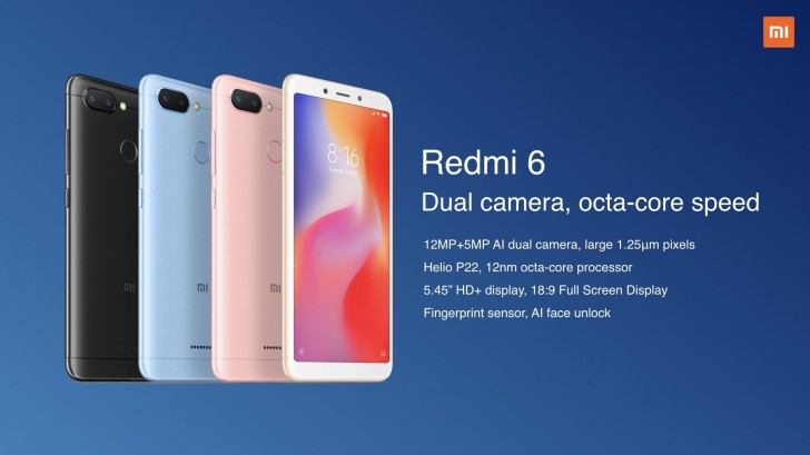 Xiaomi Redmi 6 and Redmi 6A to Launch Soon in Nepal