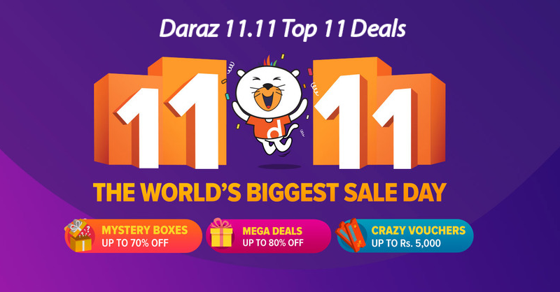 Top 11 Deals on Daraz 11.11 Singles Day Sale