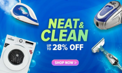 Daraz Brings “Neat and Clean” Offer – Up to 28% Off on Washing Machines, Vacuum Cleaners and More