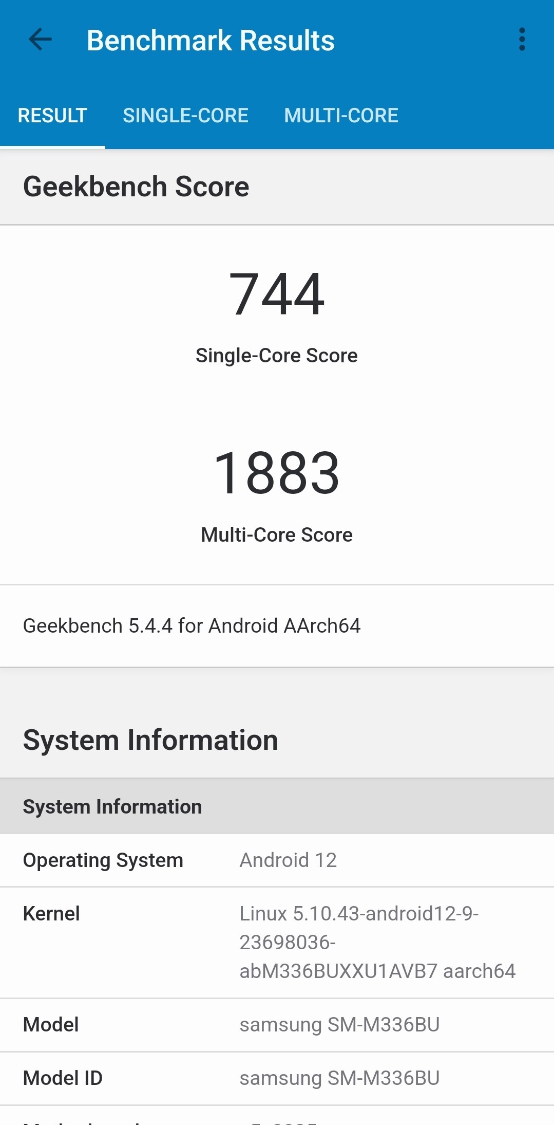 GeekBench