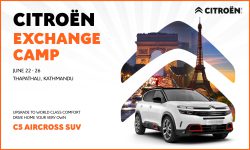 Citroen Exchange Camp Kicks Off Today in Nepal with Attractive Offers!