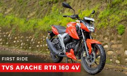 TVS Apache RTR 160 4V First Ride: Exploring the New Changes!