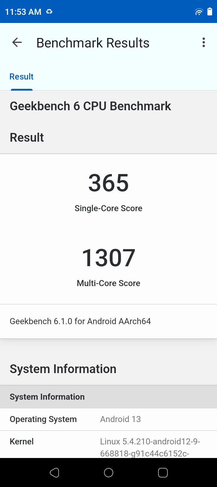 Geekbench 6