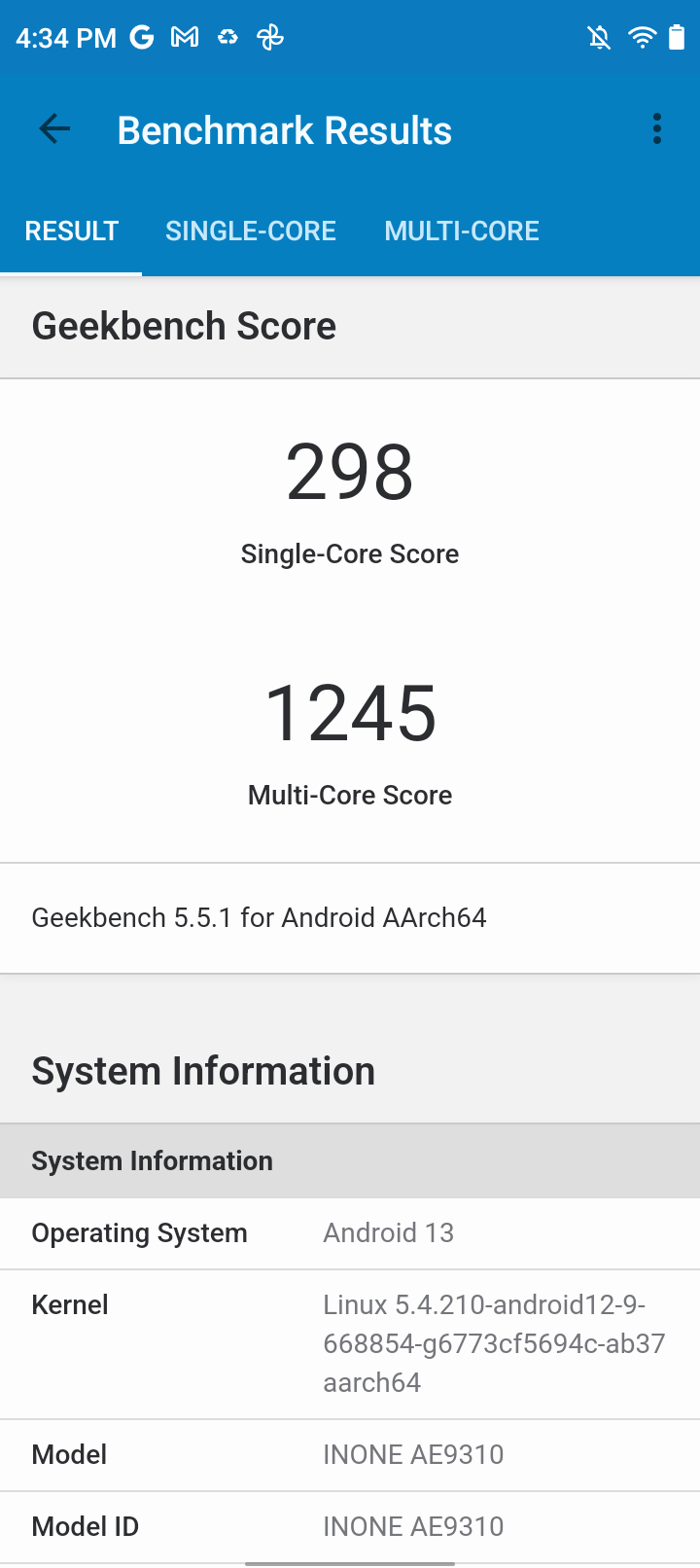 Geekbench 5