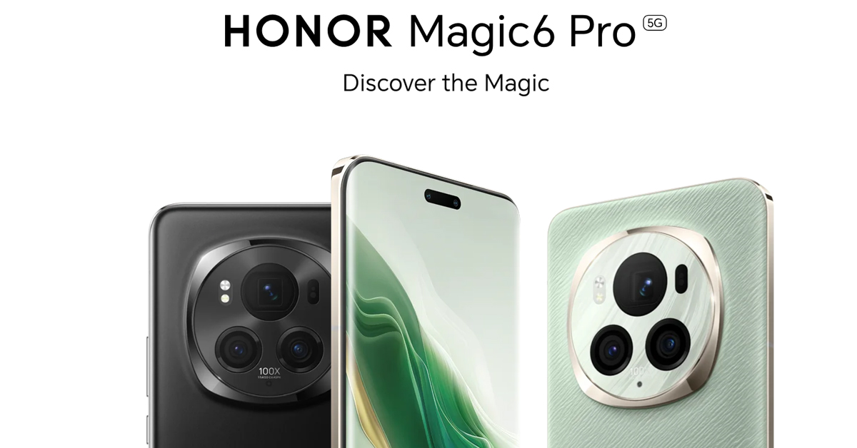 Get Free Honor Watch 4 on the Pre-Order of the Flagship Honor Magic 6 Pro