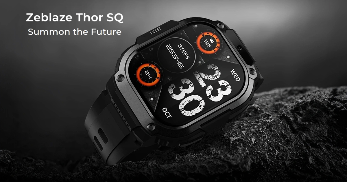 Zeblaze Thor SQ, Android Smartwatch with 4G Capability Now in Nepal