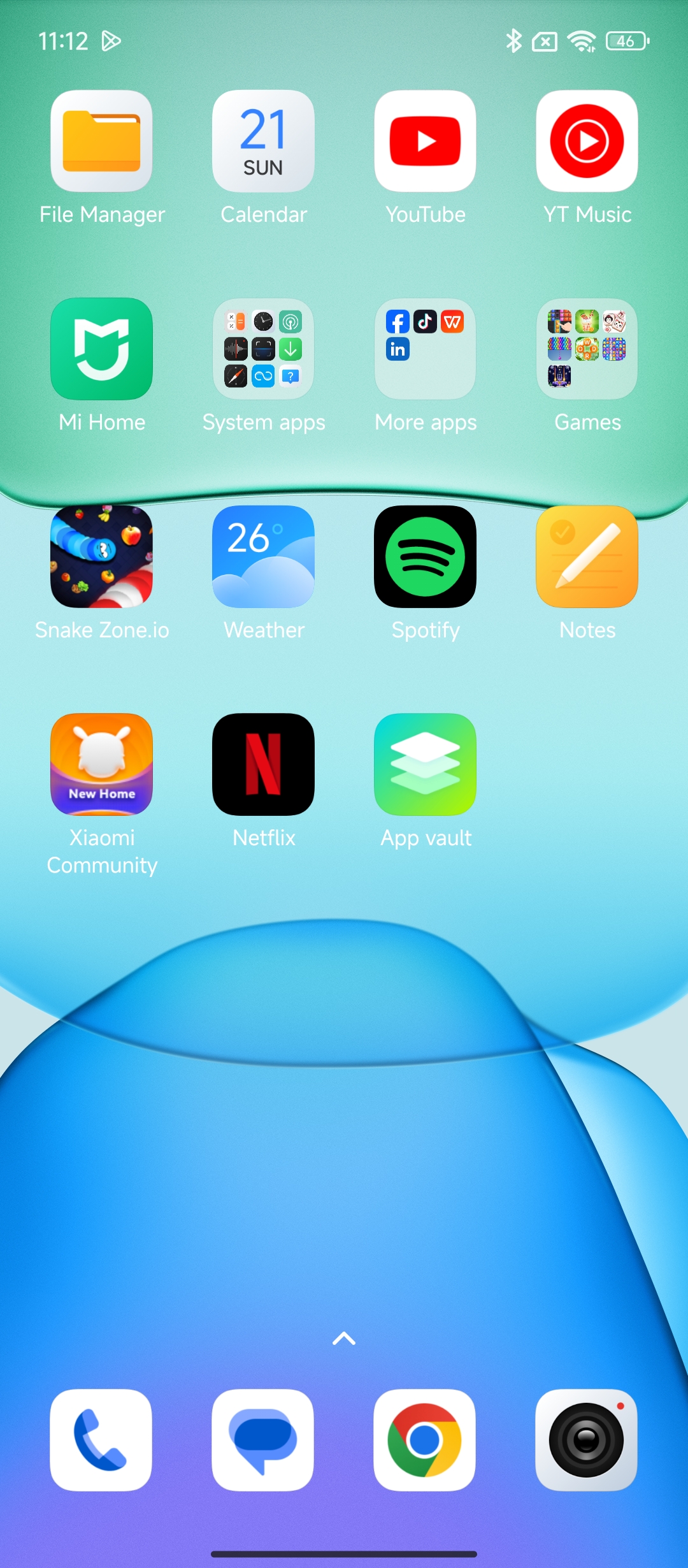 Pre-installed apps on Redmi 13