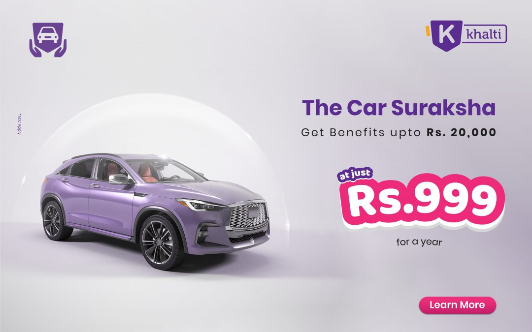 Khalti Launches Car Suraksha Package at Just Rs. 999 Per Year