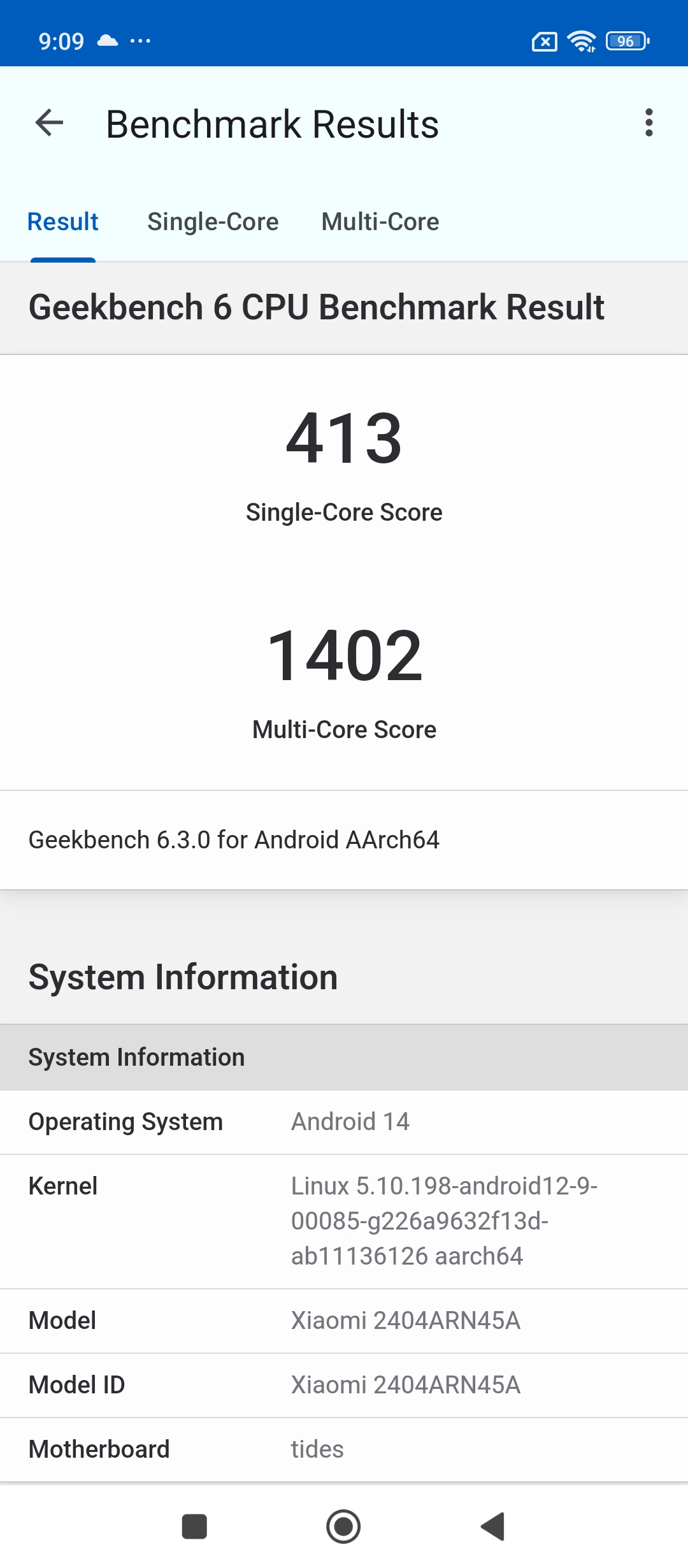 Geekbench 6